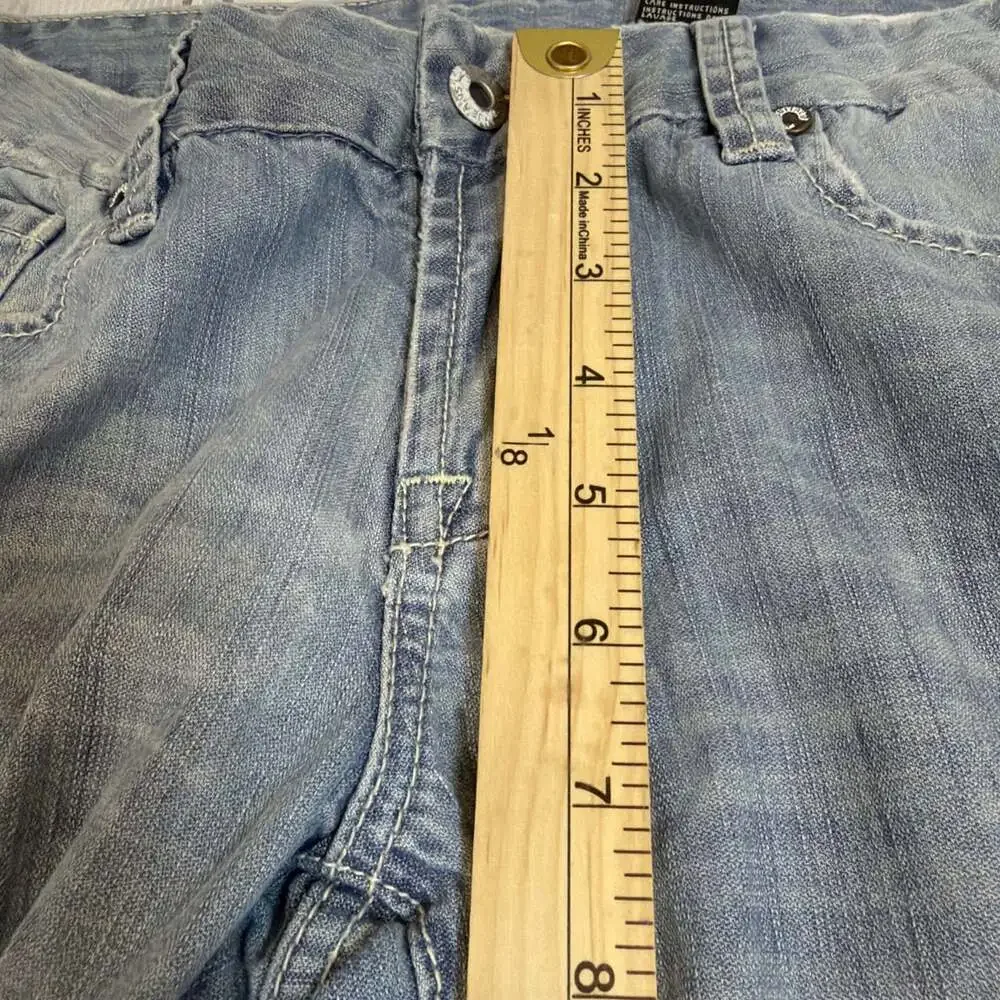 Buffalo David Bitton ‘Beauty’ Straight Leg Jeans Women's W28”/L31” Faux Selvedge